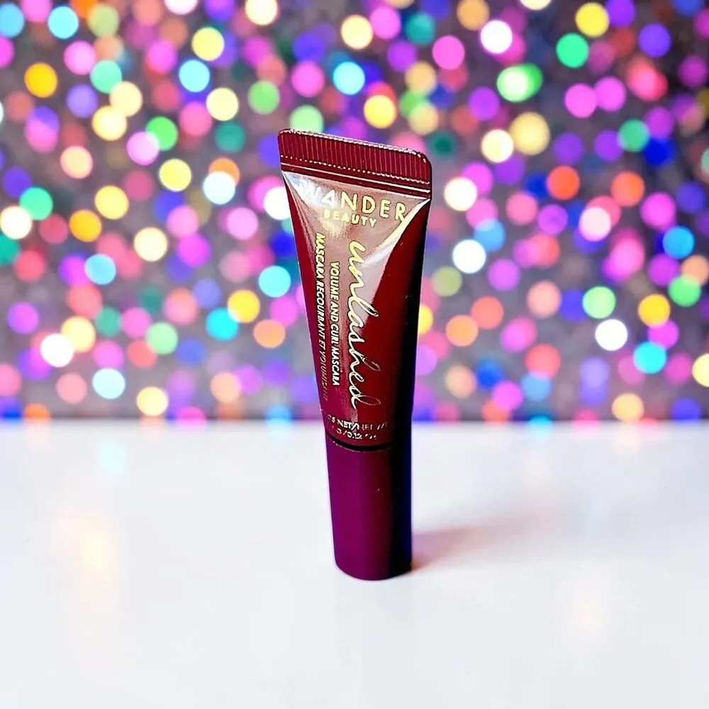WANDER BEAUTY Mini Unlashed Volume & Curl Mascara in Tarmac 0.12 oz NWOB